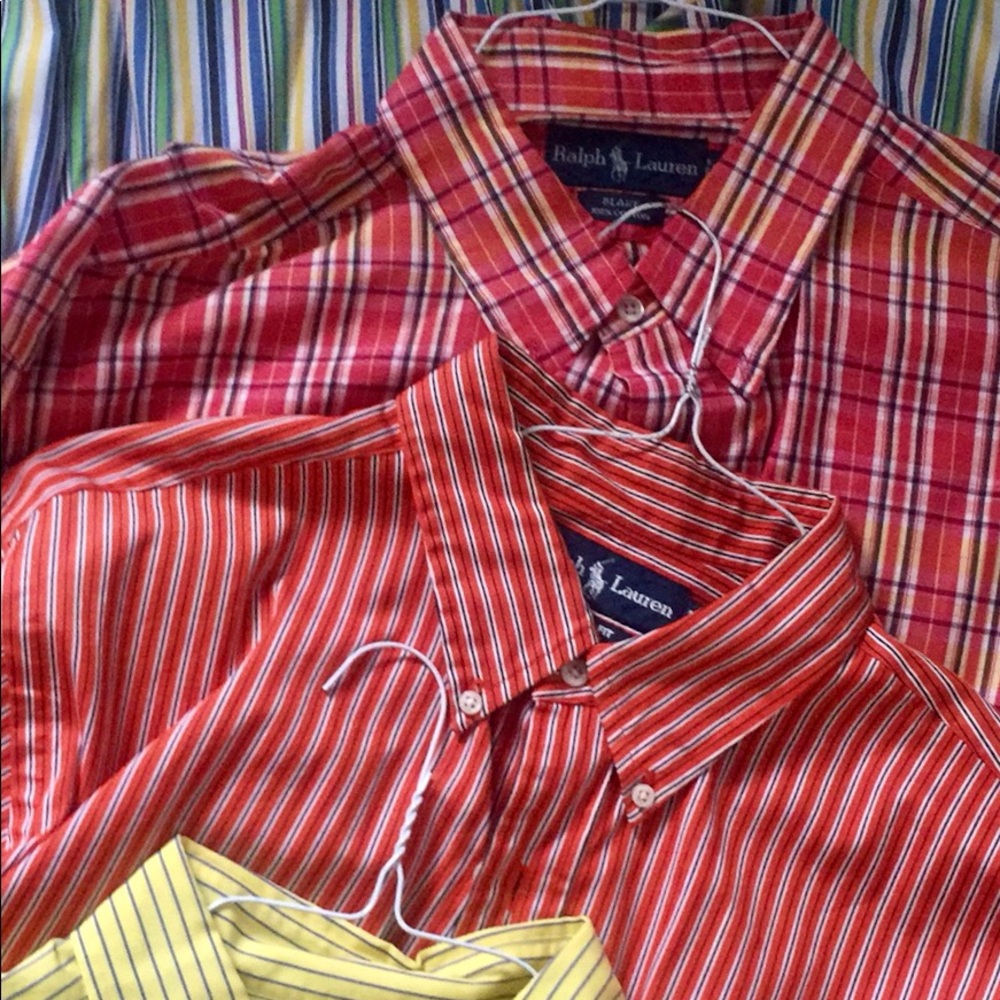 Ralph Lauren Lot of  Dress Shirts XL Classic Fit